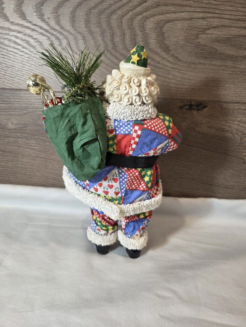 Patchwork Santa 9.5